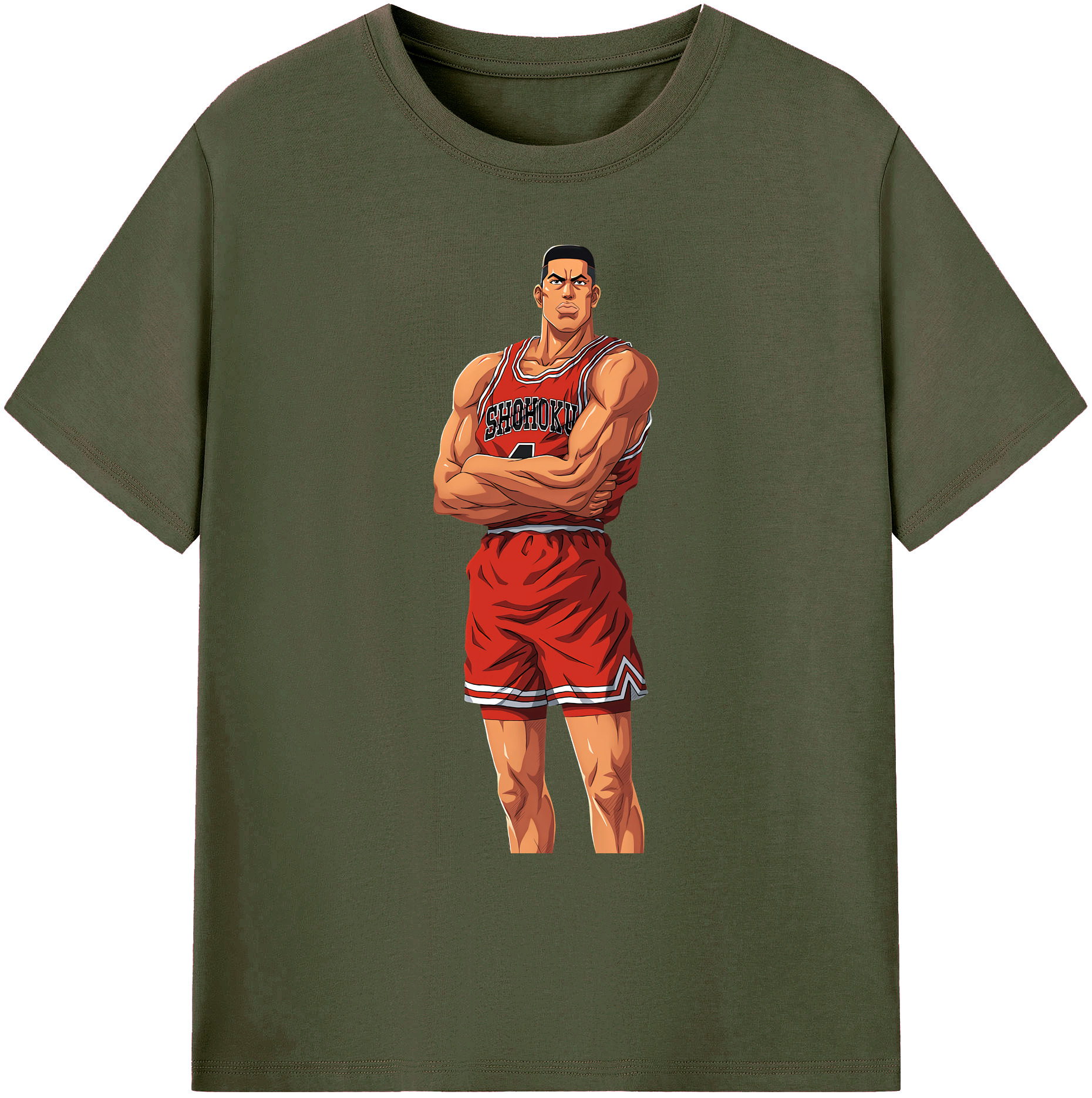 （画像用） SLAM DUNK／スラムダンク 綿100％ メンズ半袖Tシャツ｜肌触りやわらか＆通気性